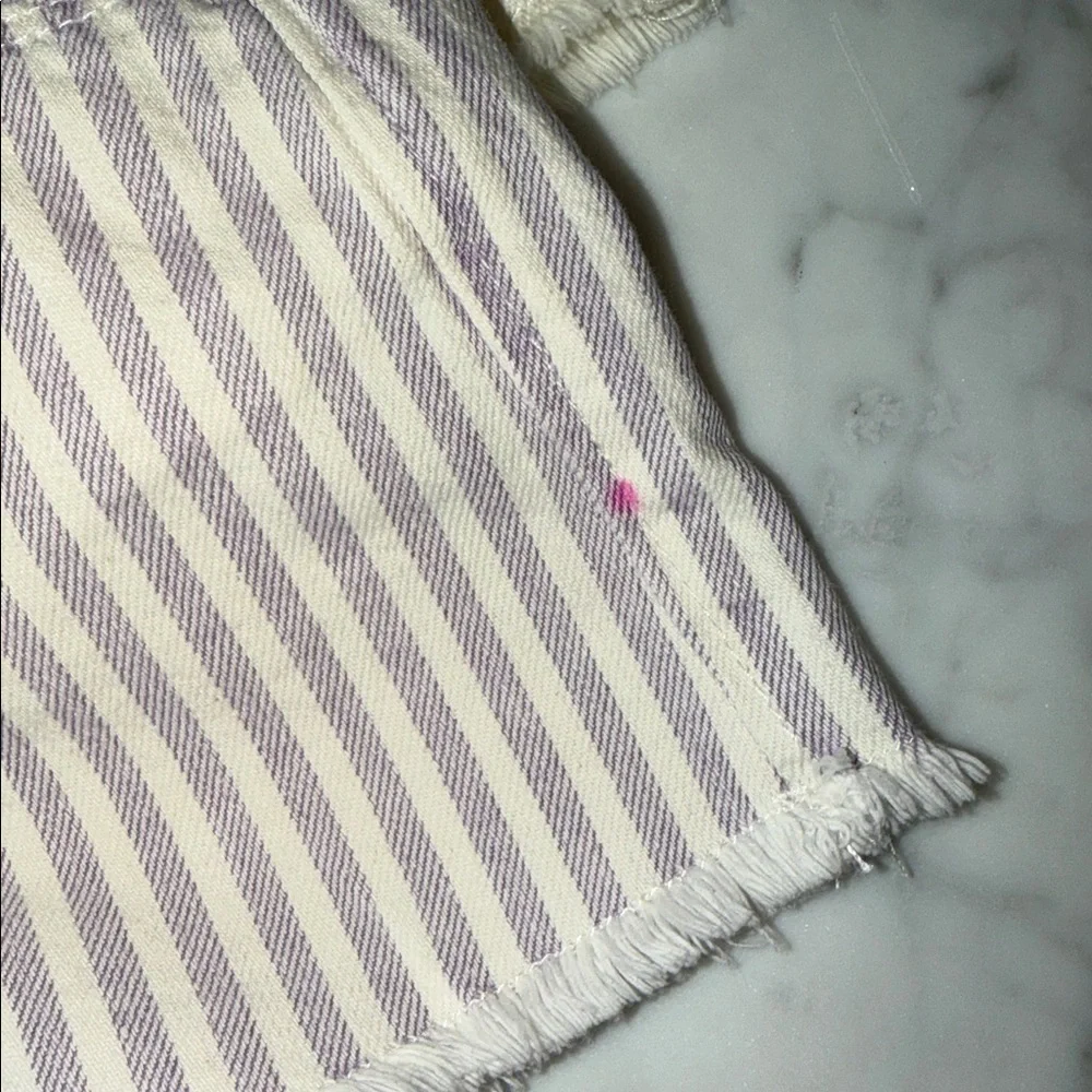 Zara Stylish Denim and Striped Shorts 3Y Bundle of 2 - Picture 4 of 9